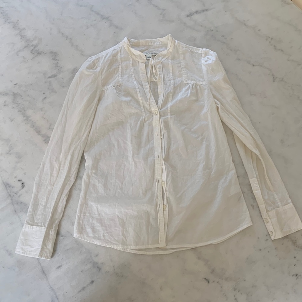 Banana Republic white button up